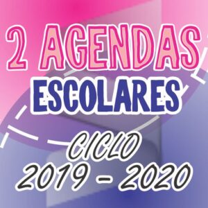 2 Agendas Escolares 2019-2020+ Materiales de Inicio de Ciclo
