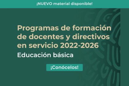 Programa de formación docente y directivos 22 - 26