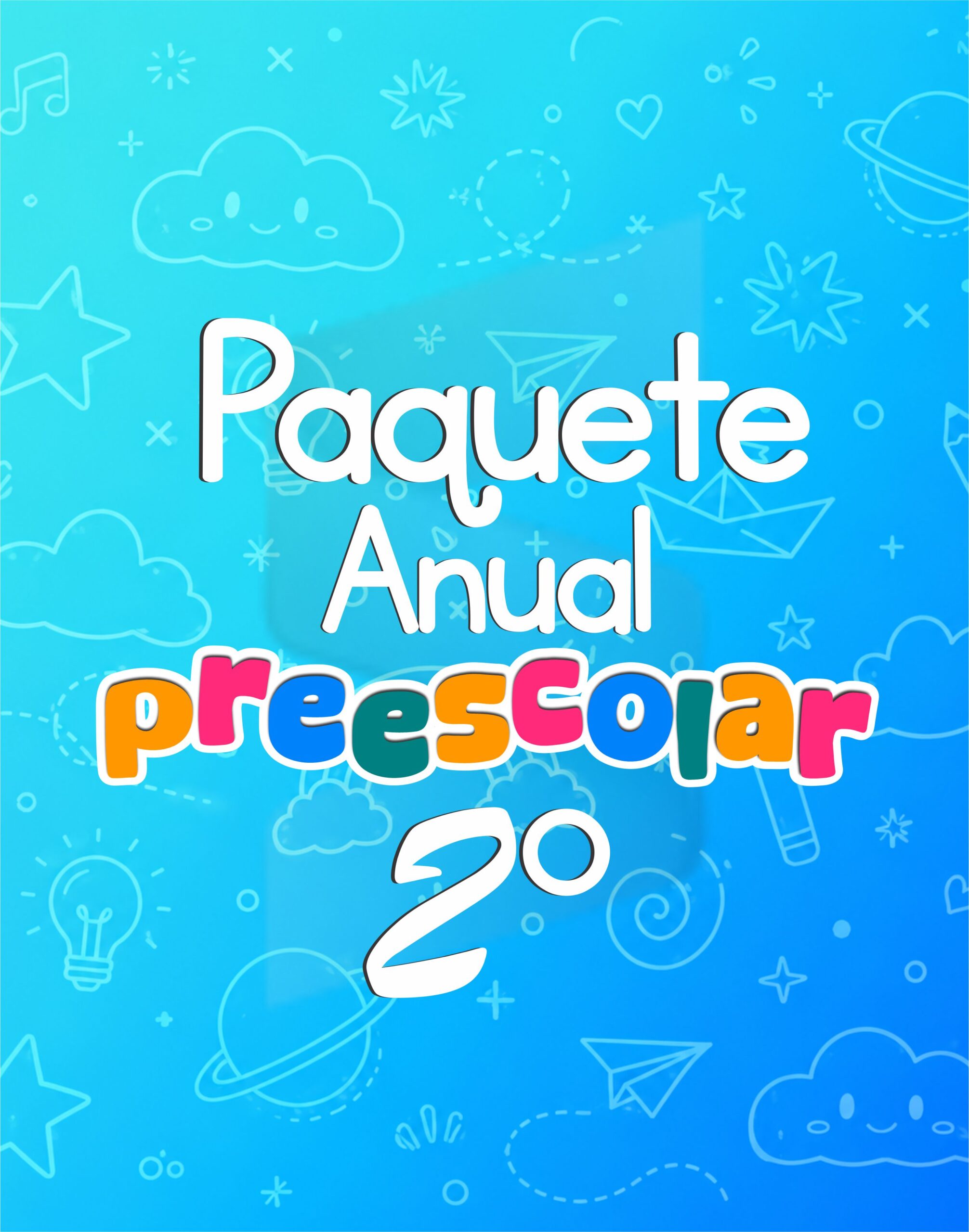 Paquete Anual 2° Preescolar ( Nuevas Modalidades ) - Ciclo Escolar 26 - 27