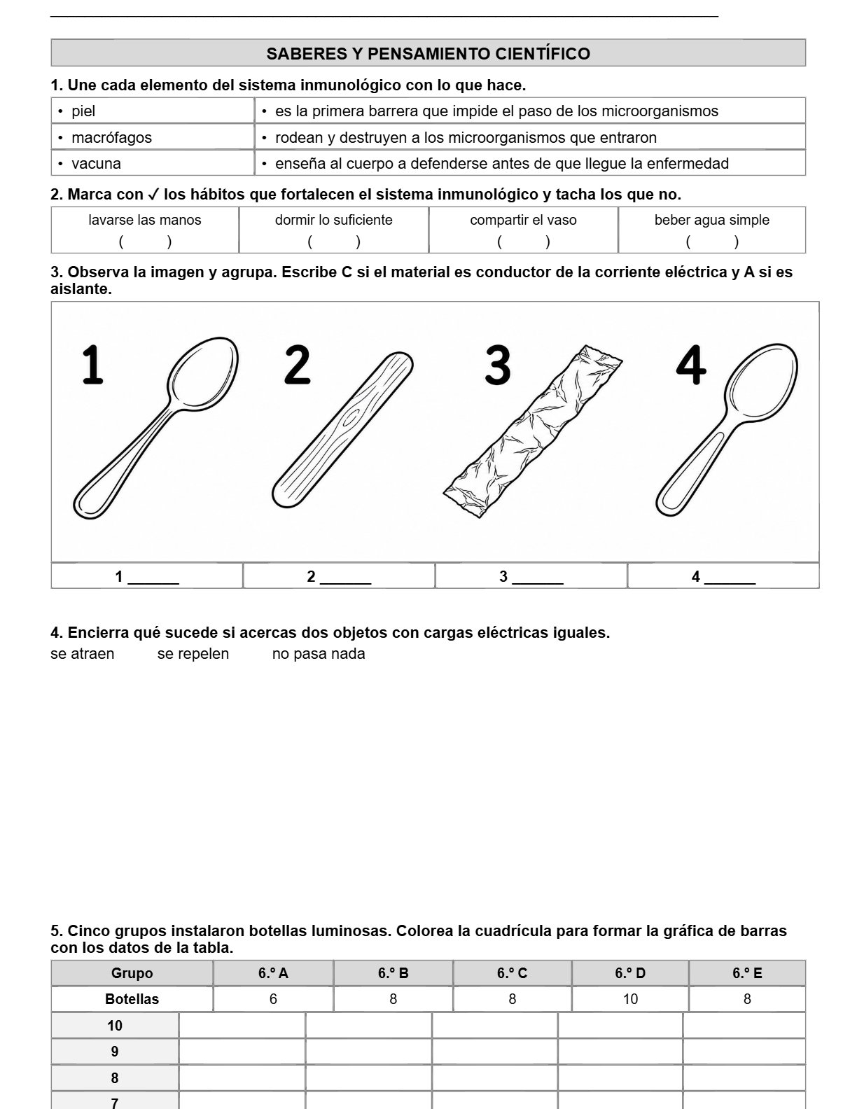 Ejemplo Examen 6° Primaria Trimestre I - página 4