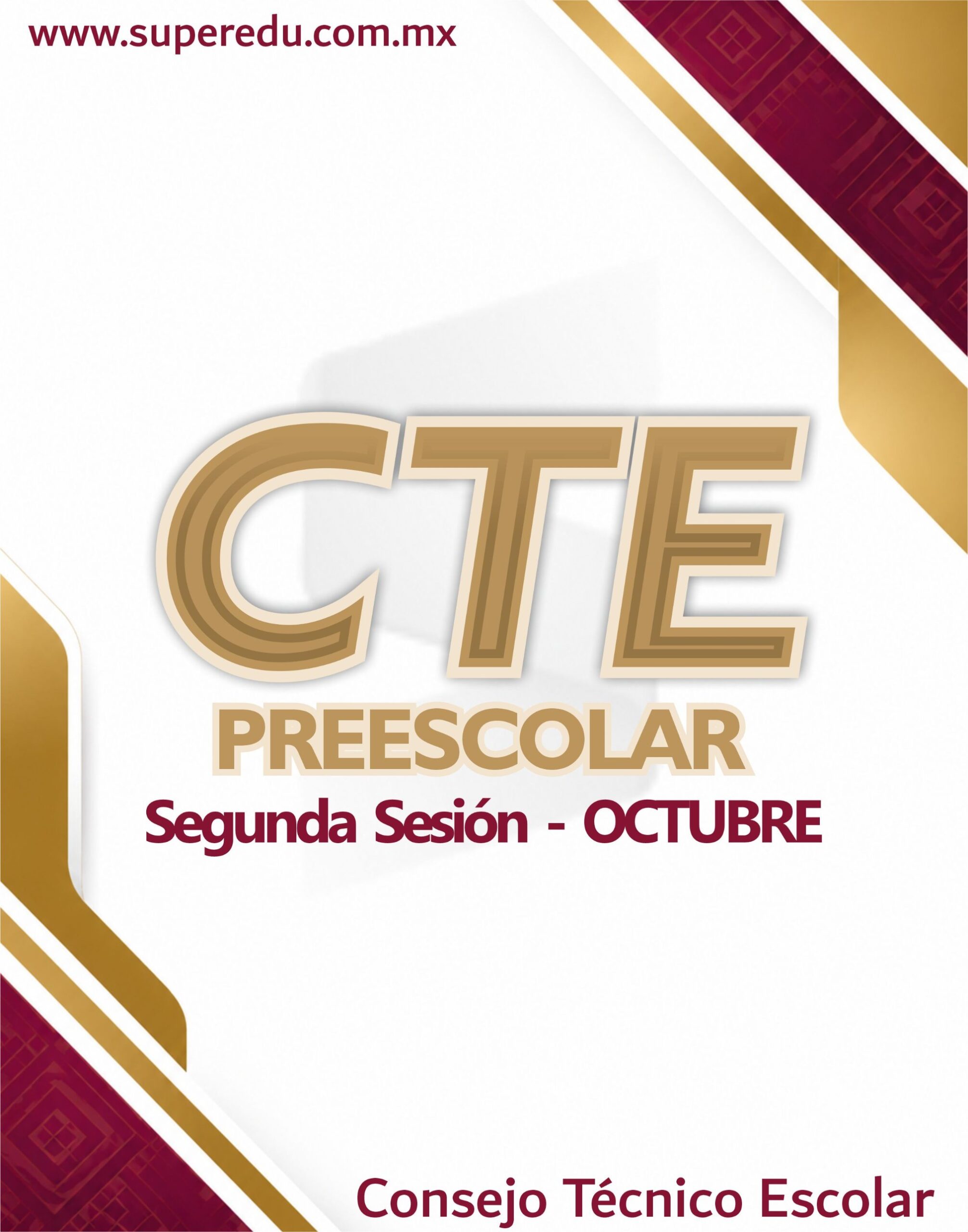 CTE Preescolar Segunda Sesión - OCTUBRE 2026